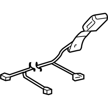 Toyota 73230-AD011-B0 Buckle