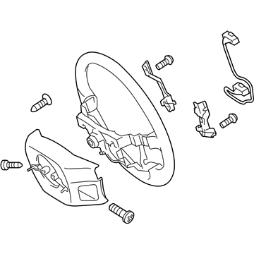 Lexus 45100-60730-C0 Steering Wheel Assembly
