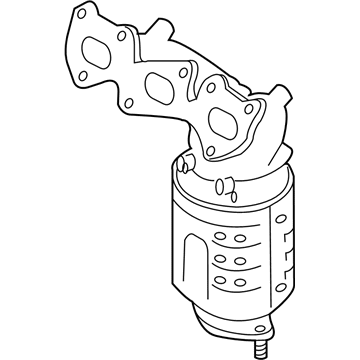 Kia 285103C580 Exhaust Manifold Catalytic Assembly, Right