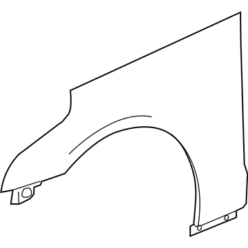 GM 84183376 Fender Asm-Front