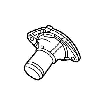 Honda 19311-6MA-J00 COVER, THERMOSTAT