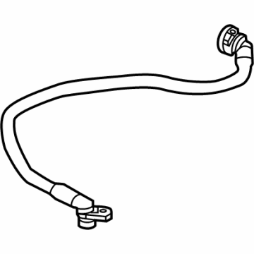BMW 13-90-8-665-249 FUEL TANK BREATHER LINE