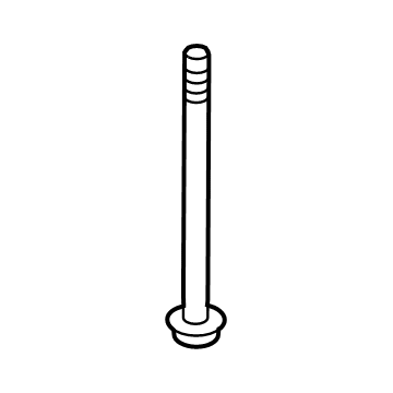 Toyota 90119-A0511 Front Support Mount Bolt