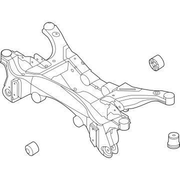 Ford LX6Z-5035-Y CROSS MEMBER ASY