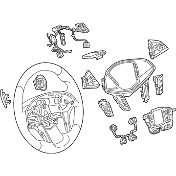 GM 84214024 Steering Wheel