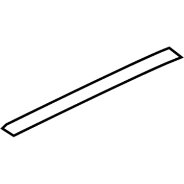 BMW 54-10-9-466-727 TRIM COVER, ROOF FRAME, LEFT