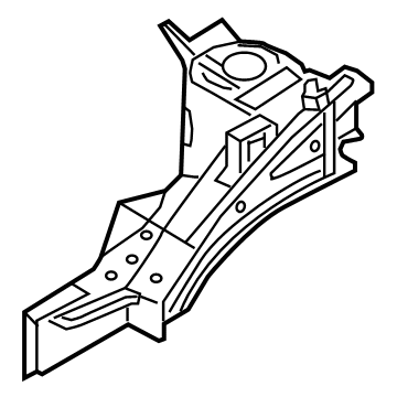 Kia 64501C5000 Panel Assembly-Fender Apron