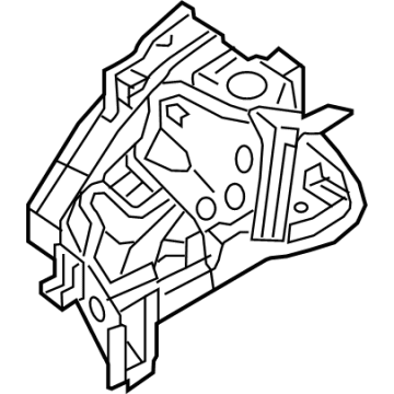 Kia 64502C5000 Panel Assembly-Fender Apron