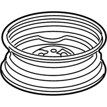 Acura 42700-SM1-A61 Disk, Wheel (15X4T) (Topy)