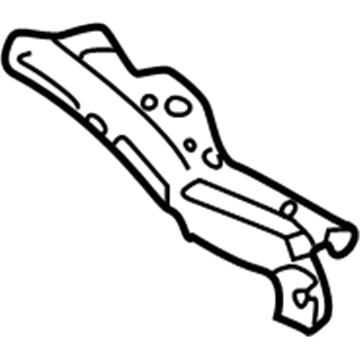 Ford XW4Z-16F572-AA Fender Shield