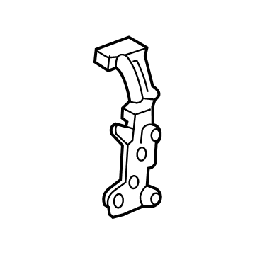 BMW 51-23-7-343-390 Holder, Bonnet Actuator