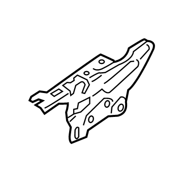 BMW 41-00-9-477-741 Left Engine Hood Hinge