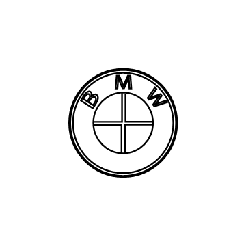 BMW 51-14-7-463-684 Front Bumper Emblem
