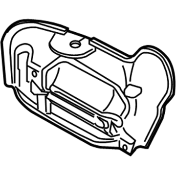 Infiniti 284G8-6JE0A Splash Guard