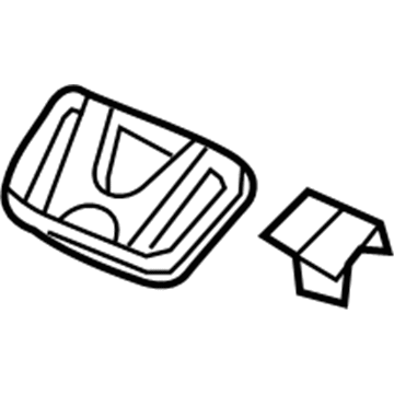 Honda 75700-SS0-000 Emblem, Front Center (H Mark)
