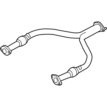 Nissan 20020-6HN0A TUBE ASSY-EXHAUST,FRONT