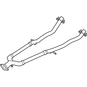 Nissan 20300-6HZ0D MUFFLER ASSY-EXHAUST,SUB