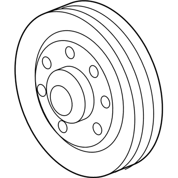 GM 12611587 Pump Pulley