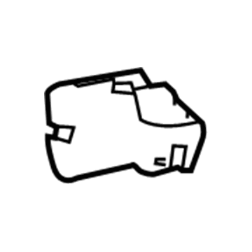 Toyota 72137-02270-C0 Adjust Cover