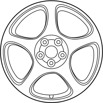 Toyota 42611-0R281 WHEEL, DISC