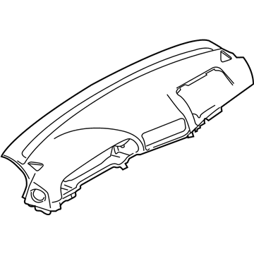 BMW 51-45-7-143-393 Trim Panel Dashboard