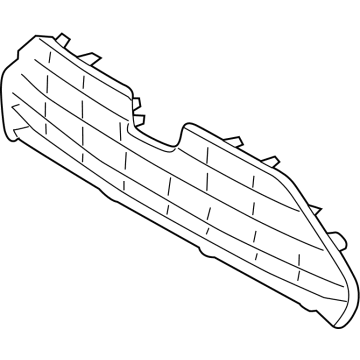 Toyota 53102-42010 Upper Grille