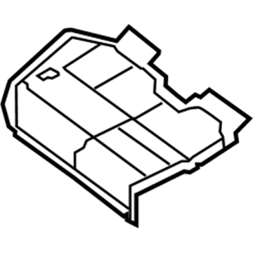 Nissan 88301-ET01A Frame Assy-Cushion, 2ND Seat
