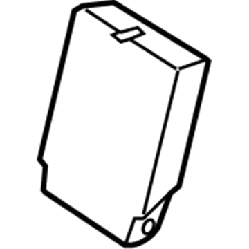 Nissan 88700-ZE92C Rear Seat Armrest Assembly