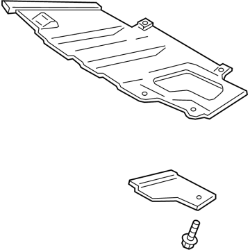 Ford ML3Z-5D032-C SKID PLATE