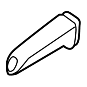 BMW 34-40-8-036-495 Leather Brake Handle