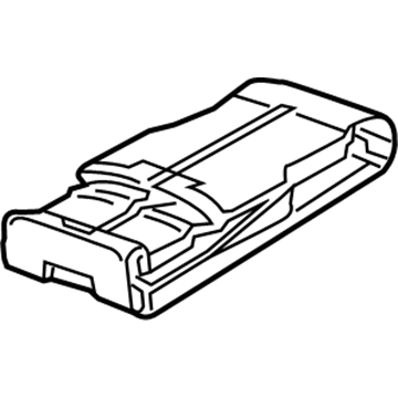 GM 84196638 ARMREST ASM-R/SEAT *BLACK