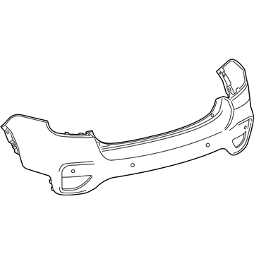 GM 42625301 Bumper Cover