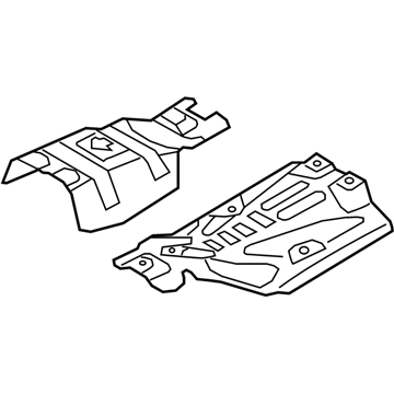Kia 287933S100 Panel-Heat Protector