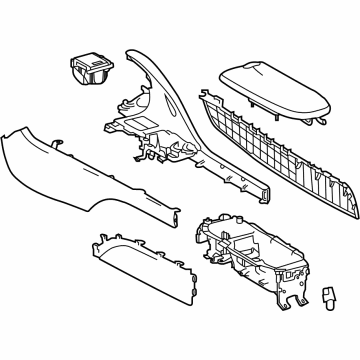Lexus 58810-11010-E9 BOX ASSY, CONSOLE