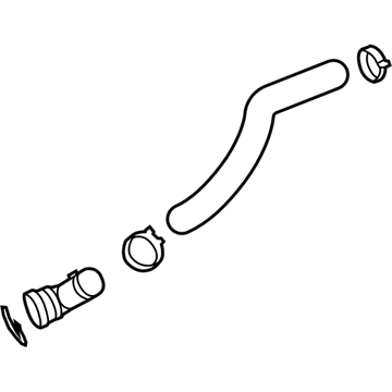 GM 92261483 Lower Hose