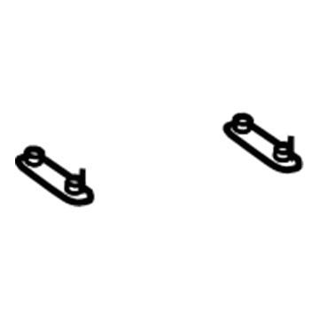 Toyota 66443-34020 Rear Sill Shim