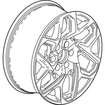 GM 84726382 WHEEL-FRT & RR
