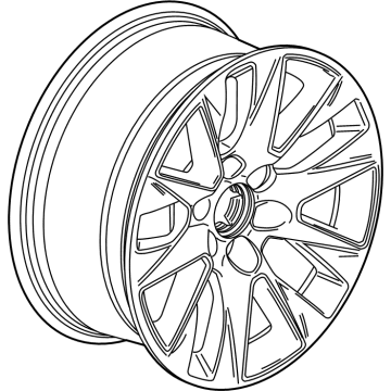 GM 84486663 Wheel, Alloy