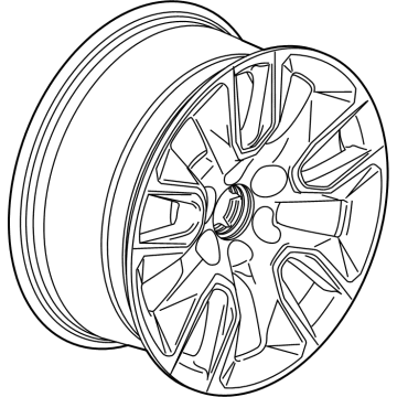 GM 23376221 Wheel, Alloy