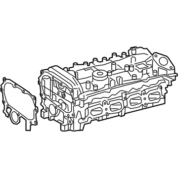 Infiniti 11041-HG00F Head Assy-Cylinder