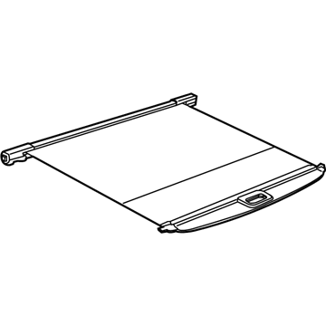 Mopar 6FW03DX9AD COVER-SECURITY CARGO