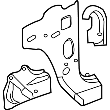 GM 15816776 Panel Kit-Body Hinge Pillar Inner