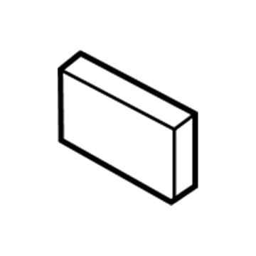 Kia 8737222000 Support-Rear License Plate