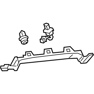 Lexus 62430-11010-C4 GARNISH Assembly, Roof Side