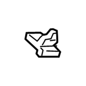 Lexus 62217-11010 Clip, Front Pillar Garnish
