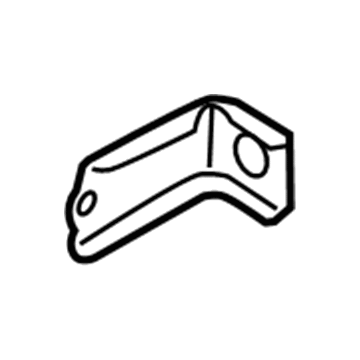 BMW 41-11-7-267-121 Support, Partition, Left