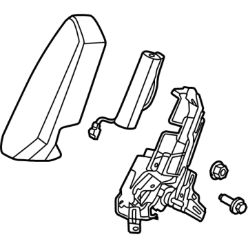 Nissan 88610-6RG0A Back Assy-Rear Seat, Side RH