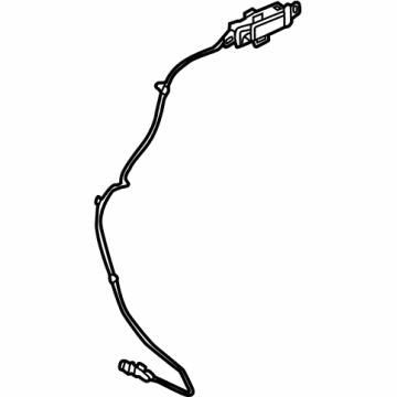 Nissan 88920-6RE0A Cable Compl-Rear Seat Control, RH