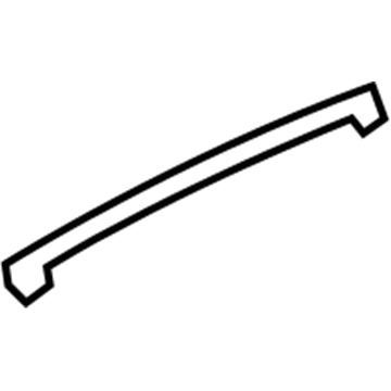 Ford 8A5Z-5422404-A Chrome Strip