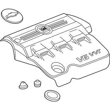 GM 12654180 Engine Cover